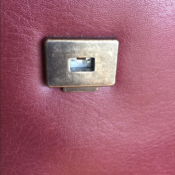 Matt & Nat Burgundy Faux Leather Back Pack - Picture 7 of 8